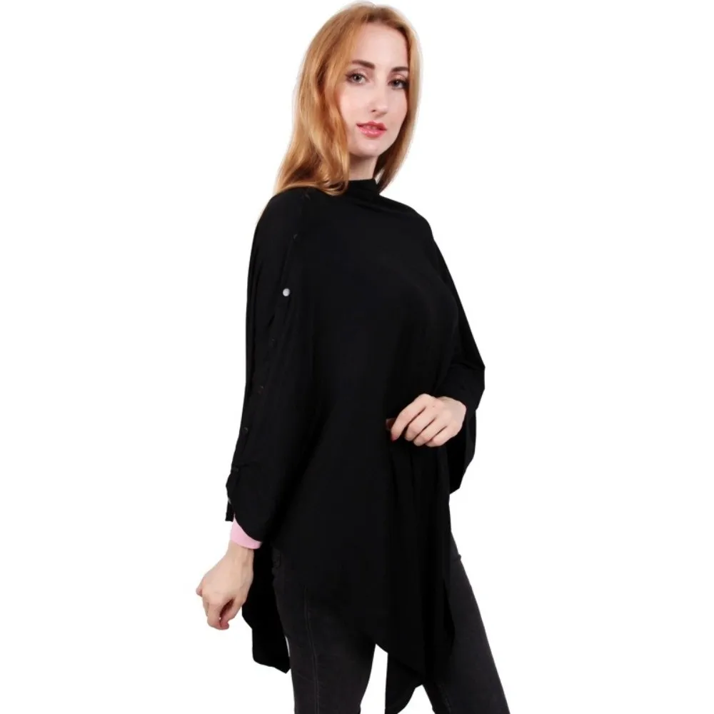 Comfortable Maternal Nursing Covers Button Soft Nursing Scarf Stroller Blanket Cotton Mother's Nursing Towel Baby Car Seat Cover