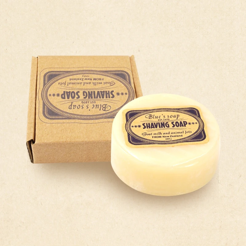 Men's Shaving Cream Moisturizing Refreshing Professional Barber Salon Tool Goat Milk Shaving Soap Routine Popular Choice