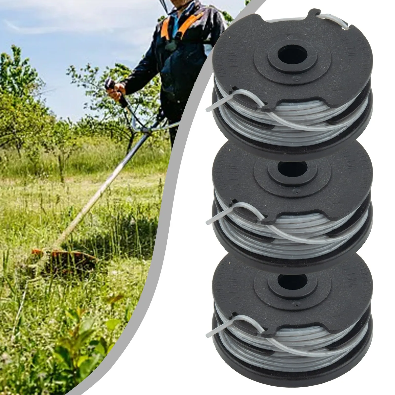 

Strimmer Trimmer Line Spools Trimmer Spare Part Twin Line Automatic Cord Supply Cropper Line Spools Trimmer Parts