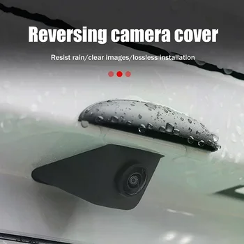 Accessorio di protezione per automobile con scudo antipioggia per fotocamera posteriore per auto impermeabile per la guida quotidiana