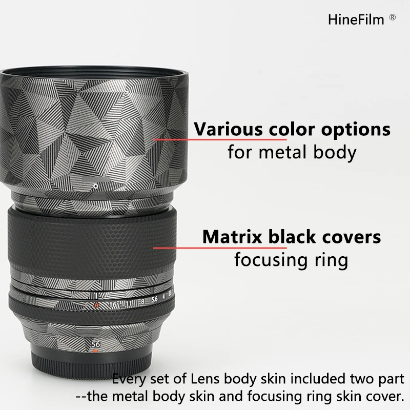 fuji XF56F1.2 R / 56 F1.2 Lens Decal Skin Vinyl Wrap Film for FUJIFILM  Fujinon XF 56mm f/1.2R Lens Protector Cover Wrap Sticker