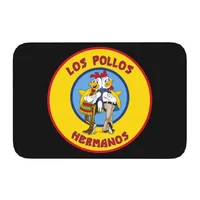 Breaking Bad Los Pollos Hermanos Doormat Anti-Slip Kitchen Bathroom Mat Chicken Brothers Carpet Toilet Floor Door Entrance Rug 1