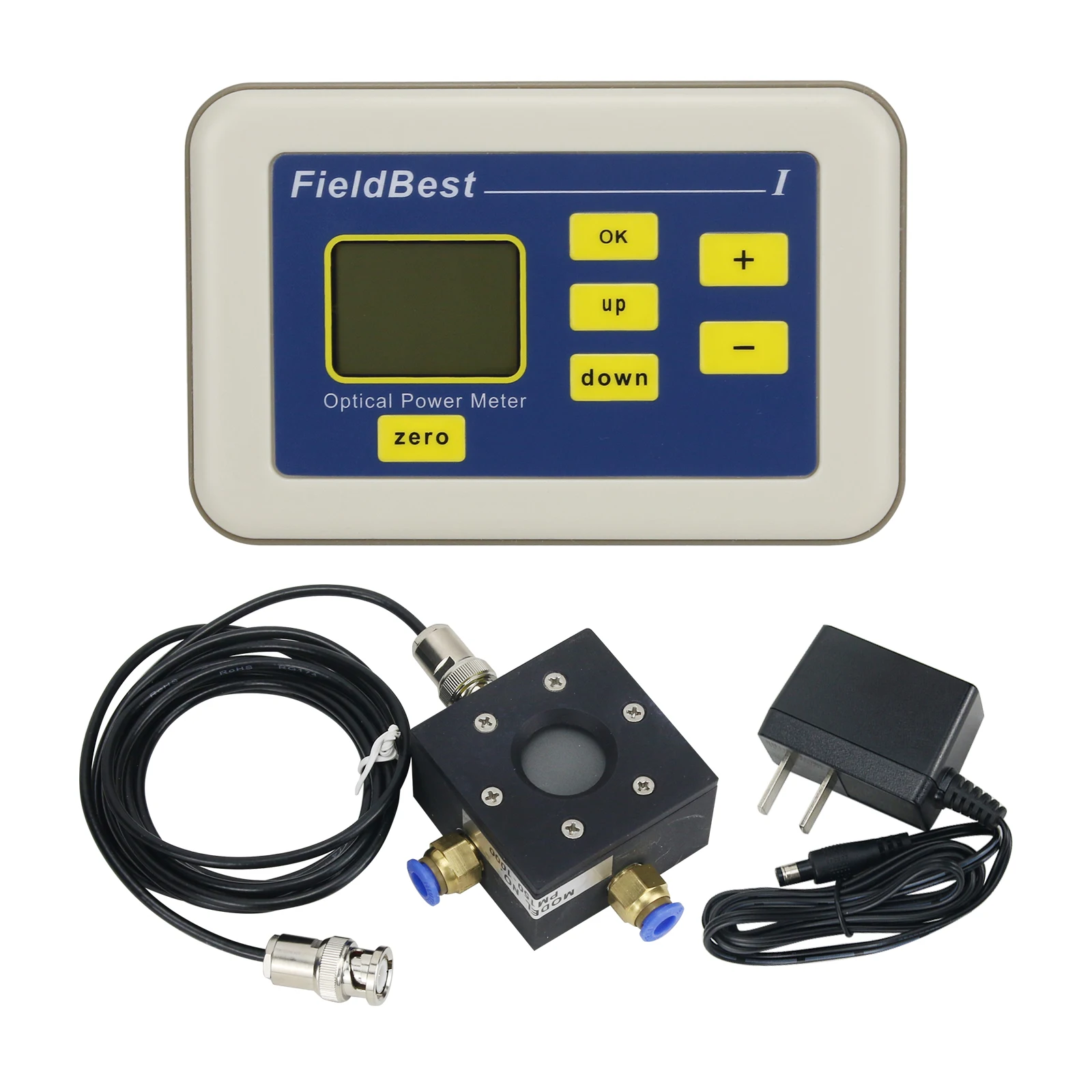 

FieldBest PM150-1000 10MW-150W Optical Power Meter Imported Laser Power Meter with Probe for Coherent