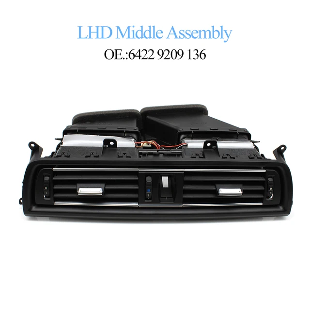 Griglia Aria Condizionata Per BMW Serie 5 F10 F18 - Anteriore Sinistra Con Dettaglio Cromato - Foto 11