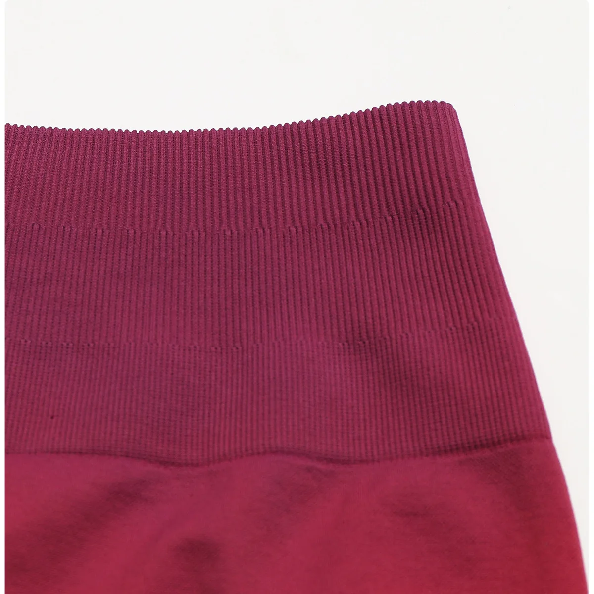 Gradient Colour Wide Waist Sports Shorts Women Slim Workout Running Yoga Shorts Seamless Push Up Tights
