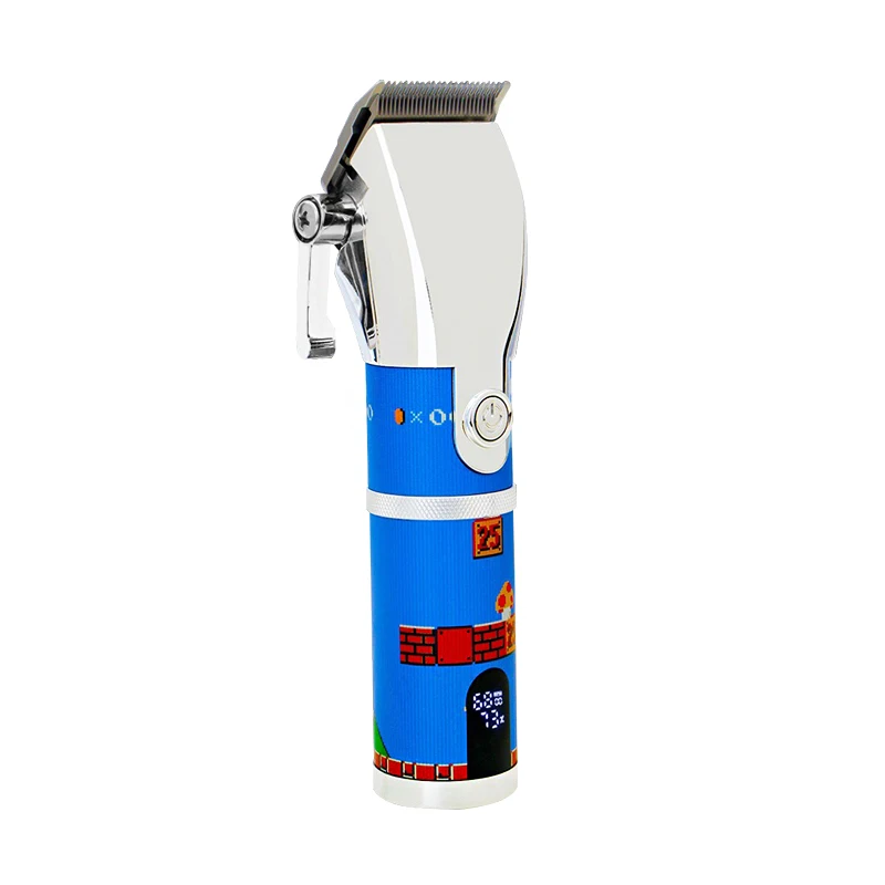 Máquina de Cortar Aparador de Cabelo para Homem Máquina de Corte de Cabelo sem Fio Cabelo Profissional Ajustável Barba Shaver 110-240v 1 Computers & Electronics