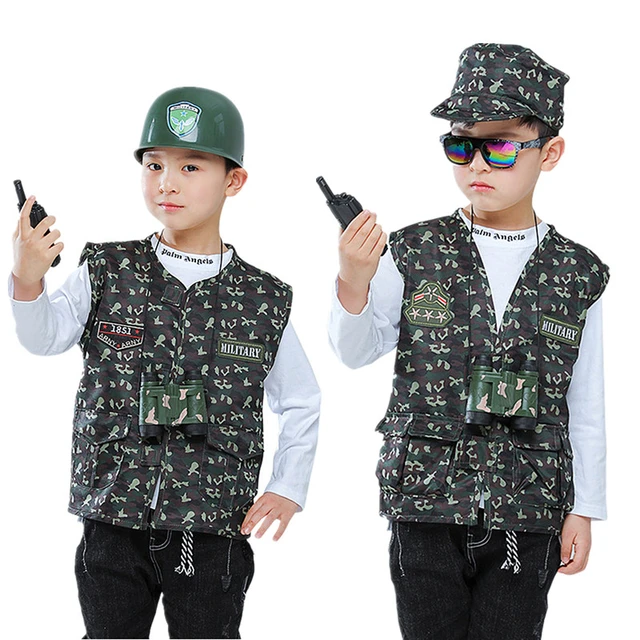 Uniforme d'armure de police Swat pour enfants, équipement Airsoft pour  garçons et filles, costume d'extérieur, armée de chasse, armée DulArmy -  AliExpress