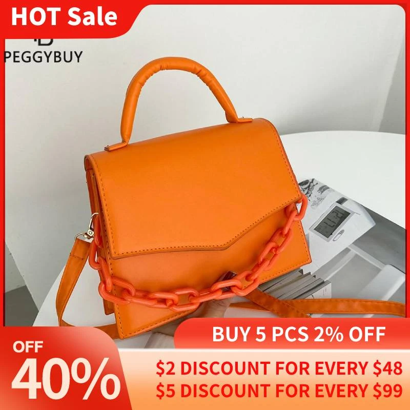 Hot Sale Women Shoulder Messenger Bag Ladies PU Colorful Handbags