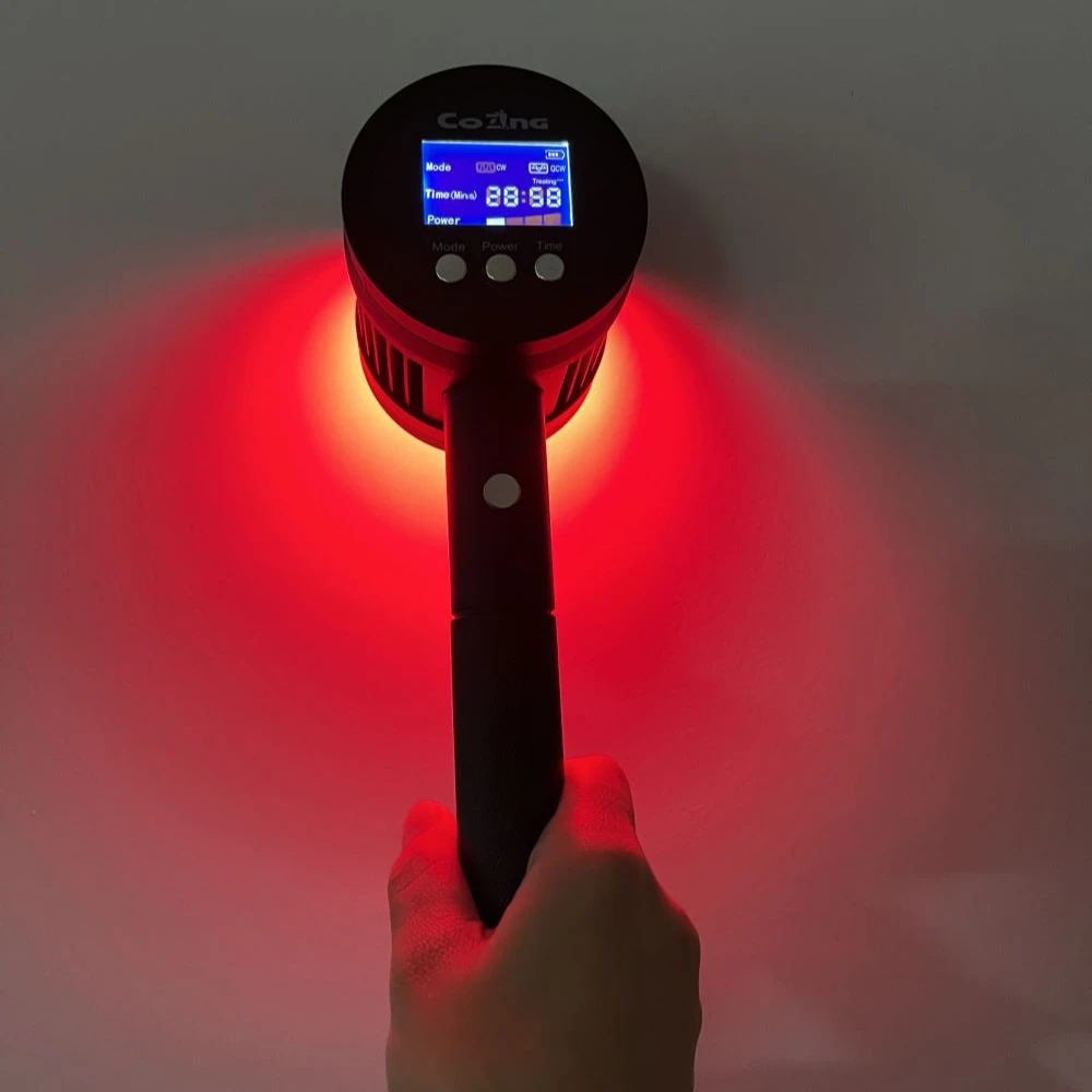 Portable 3000mW High Power Cold Laser Device 808nm & 650nm 25 Diodes for Joint Inflammation and Healing