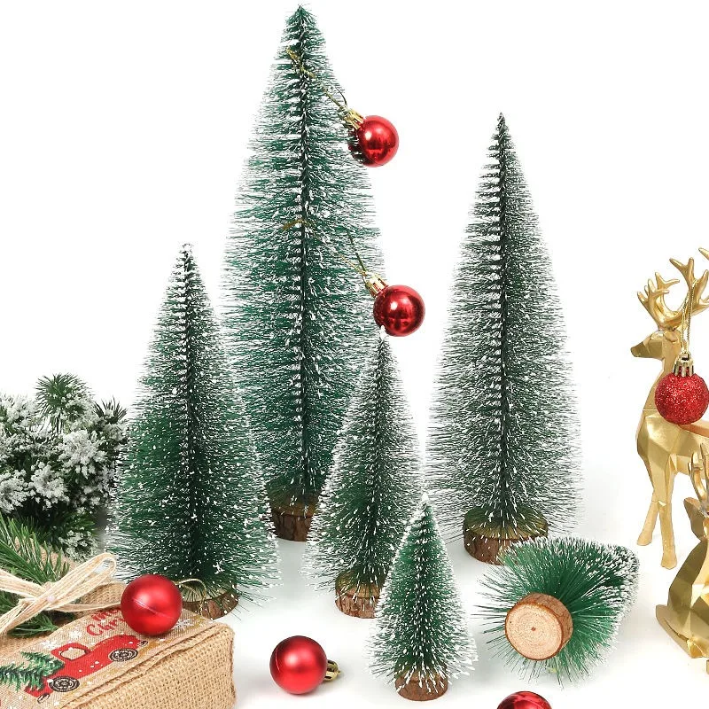 10/15/20/25/30CM Christmas Tree Home Room Decor New Year Party Ornaments christmas tree ornaments