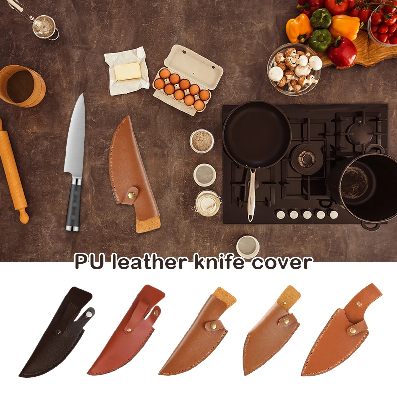 KnifeSheathMultifunctionToolKnifeProtectiveCoverLeatherSheath