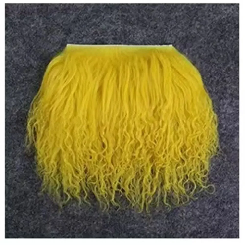 Fake Hair BJD Hair Row Bjd Dolls Hair Raw Synthesis BJD Hair Wefts Wig Handmade Hook Hair Wefts BJD Diy Hair Dolls Accessories