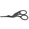 Men's Nose Hair Trimmer Manual Portable Home Round Head Small Scissors Sharp Nose Hair Clipper Nose Hair Cleaner 2