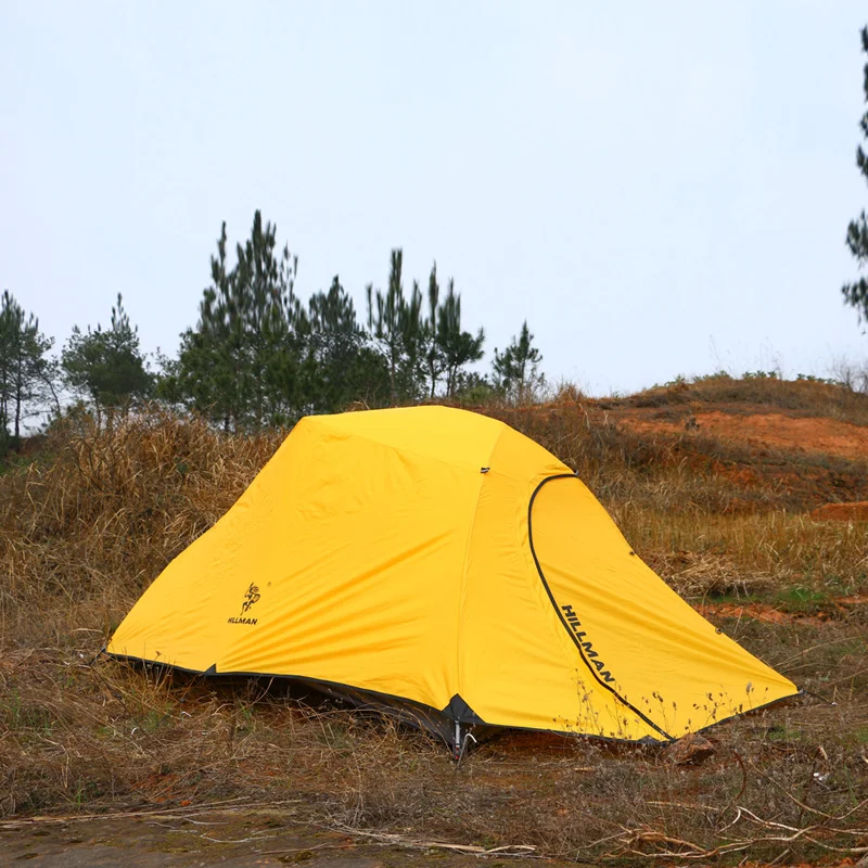 

2 Person Double Layer Ultralight Aluminum Pole Waterproof Windproof 4 Season Camping Tent Bivvy Barraca
