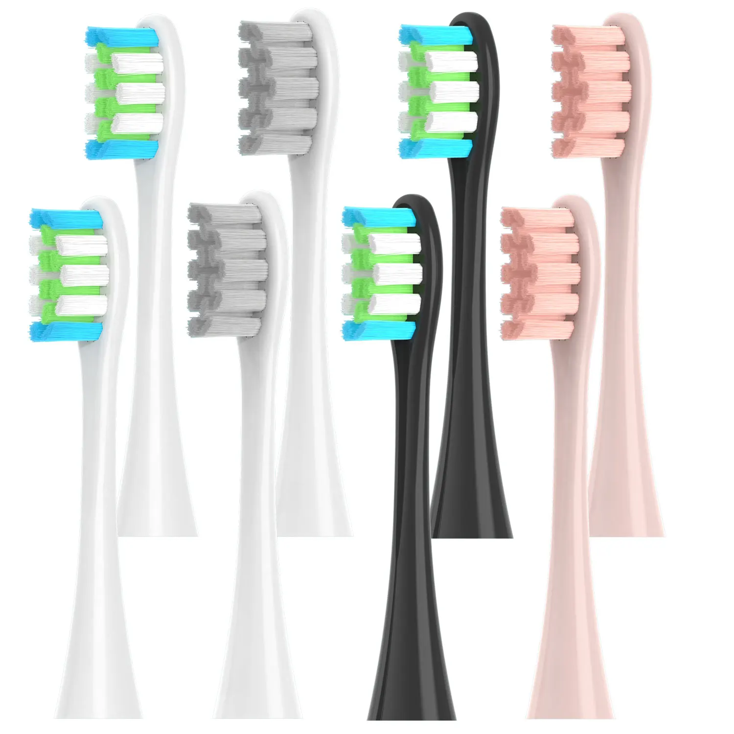 Replacement Toothbrush Heads for Oclean X/ X PRO/ Z1/ F1/ One/ Air 2 /SE Sonic Electric Toothbrush DuPont Soft Bristle Nozzles 4/8pcs