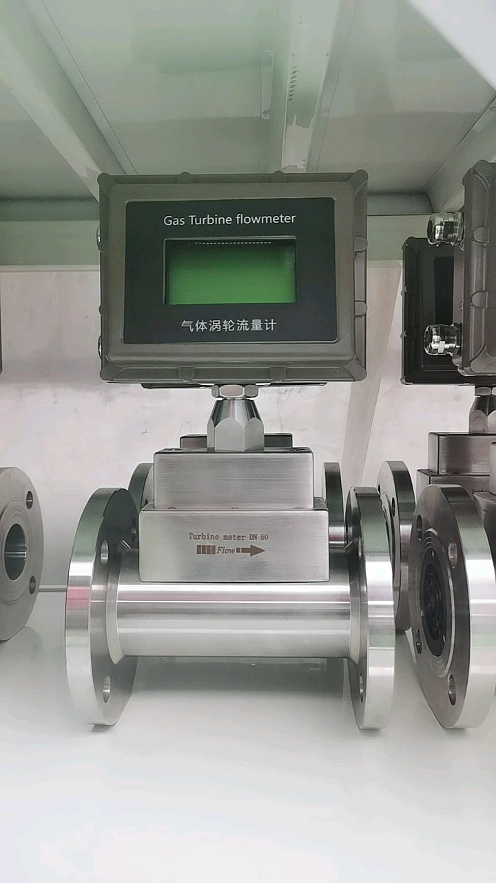 

3 Inch Gas Turbine Flow Meter Price For Petroleum Gas Measuring With4-20mA Output And RS485 304SUS Explosion Proof Flow Meter