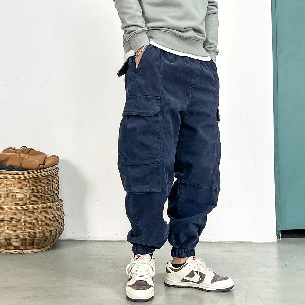 Men's Japanese Harajuku Casual Cargo Jogging Pants