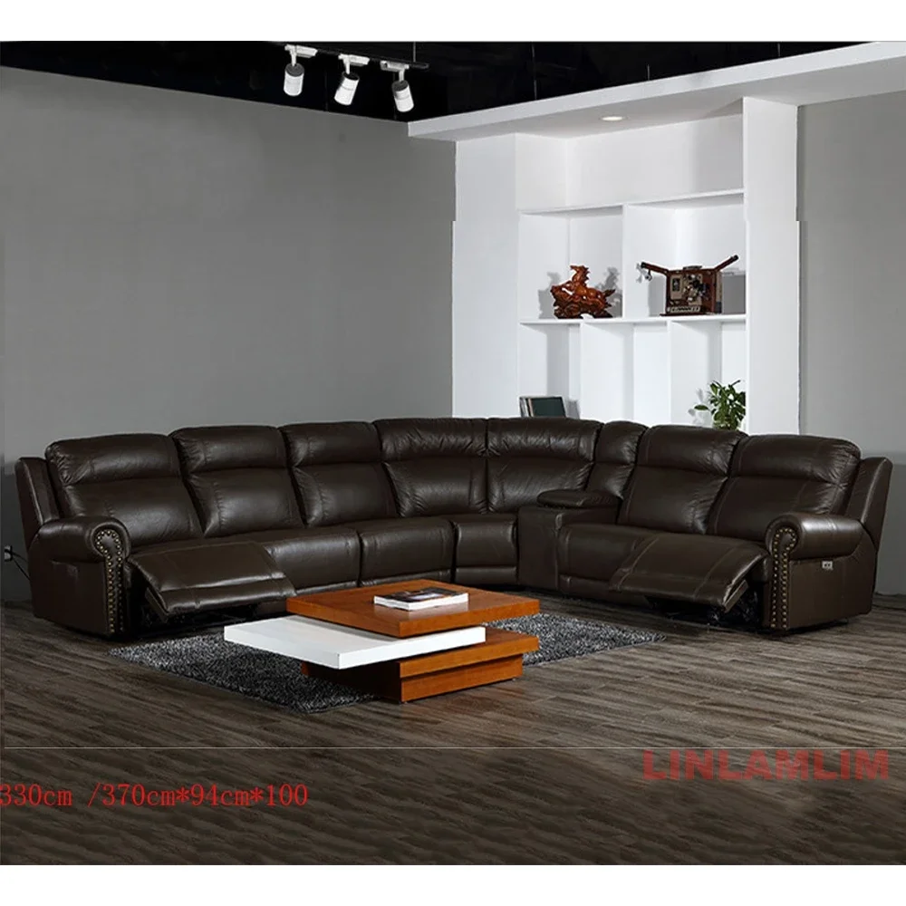 MINGDIBAO L-Shaped Power Recliner Sofa 4