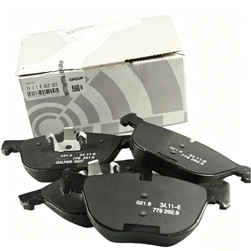 OEM 34116852253 34114074370 34116778403 34116779293 BMW X5 X6 E70 F15 F85 E71 E72 F16 F86용 프론트 브레이크 패드