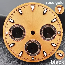 29mm Luminous Mechanical Watch Dial for VK - 63 Movement - Premium Assembly Accessory (10)