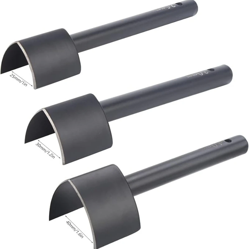 Steel V Shape Leather Craft Punch Tool for Belt Strap Bags