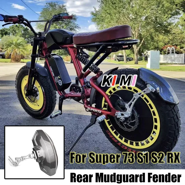 super73 RX ヘッドライト・テールライト・フロントフェンダーセット