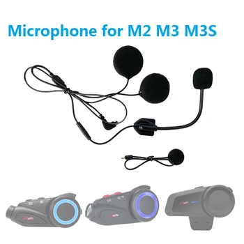 Microfono per cuffie 2 in 1, accessori auricolari per Maxto M2 M3 M3S, per interfono da casco integrale/aperto per moto