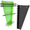 2Pcs Wrench Organizer Wrench Storage Rack Plastic Spanner Tools Holders Wrench Holder Wrenches Keeper for 5mm to 27mm Wrench 4