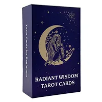 Radiant Wisdom Tarot Cards  12x7cm, 78-Cards Games No Manual 1