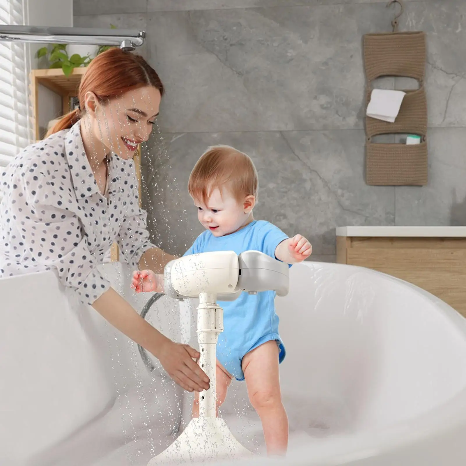 Baby Hug Bath Clearance! NANDIYNZHI Baby Standing Support, Baby
