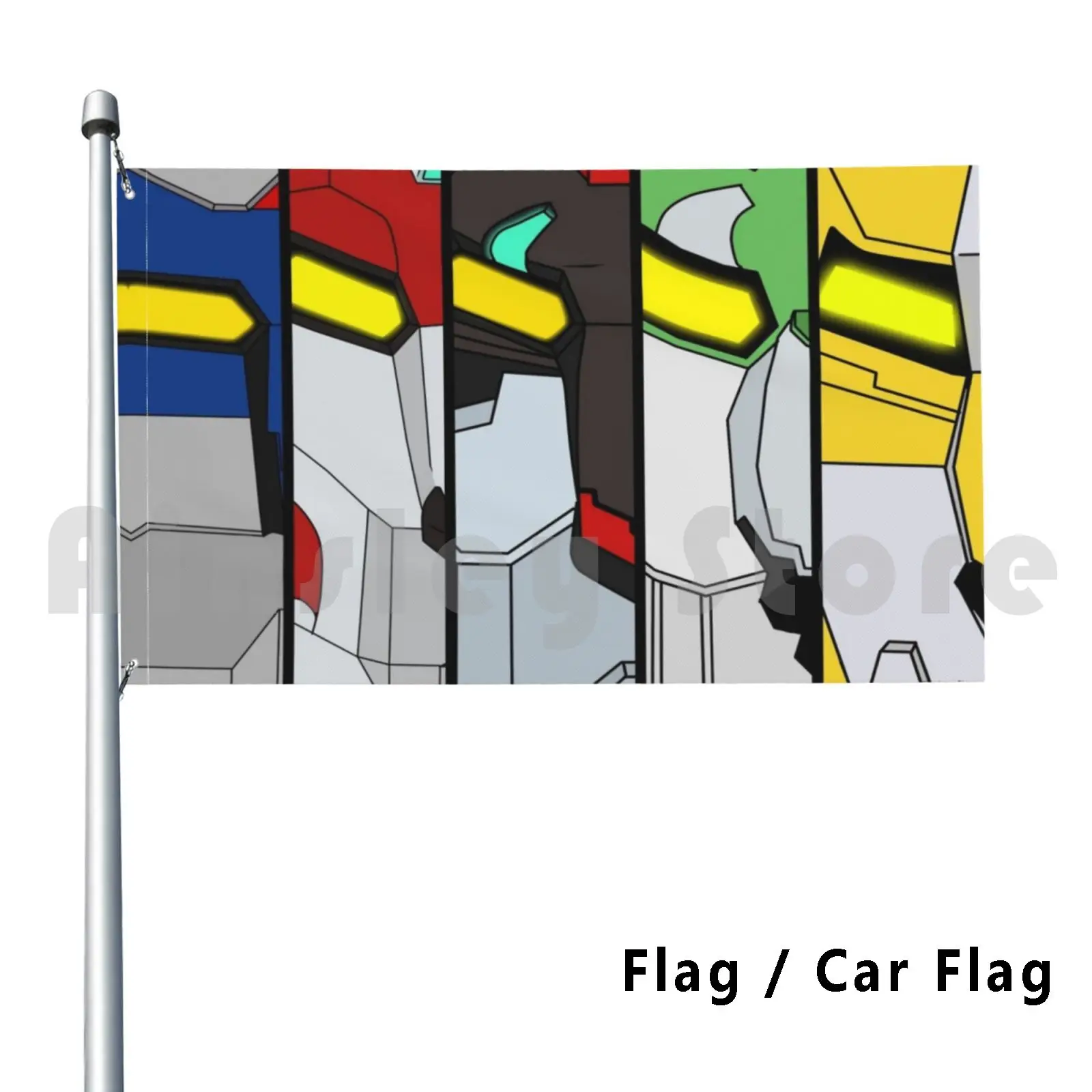 Voltron Lion Poster Flag Car Flag Printing Custom Voltron Voltron Lions
