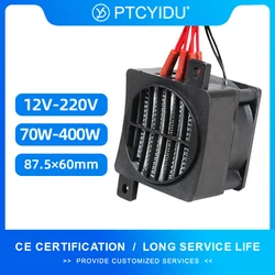 High-Performance Ceramic PTC Heater with Fan for Efficient Air Heating (220V 300W)