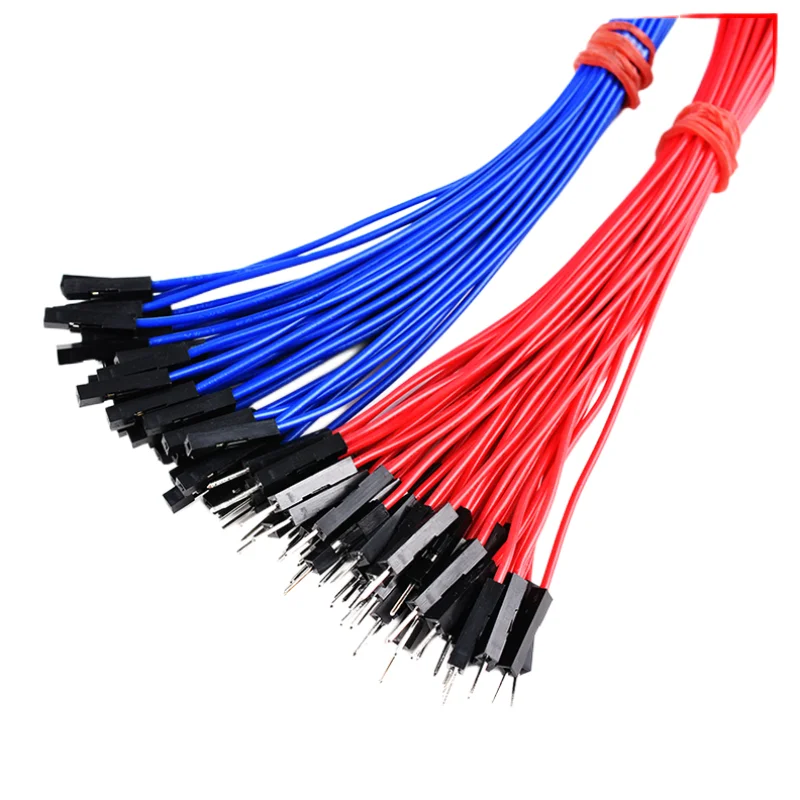 ELEGOO Lot de 120pcs Câbles Dupont Breadboard 28AWG 3 en 1 [40Pin Mâle vers Femelle, 40Pin Mâle vers Mâle, 40Pin Femelle vers Femelle] Longueur 20cm pour Mega modèle de 2560 Nano ou