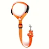 Adjustable Pet Safety Seatbelt Leash for Dogs and Cats - Convenient Car Headrest Tether, Retractable Pet Lead for Home Travel 6