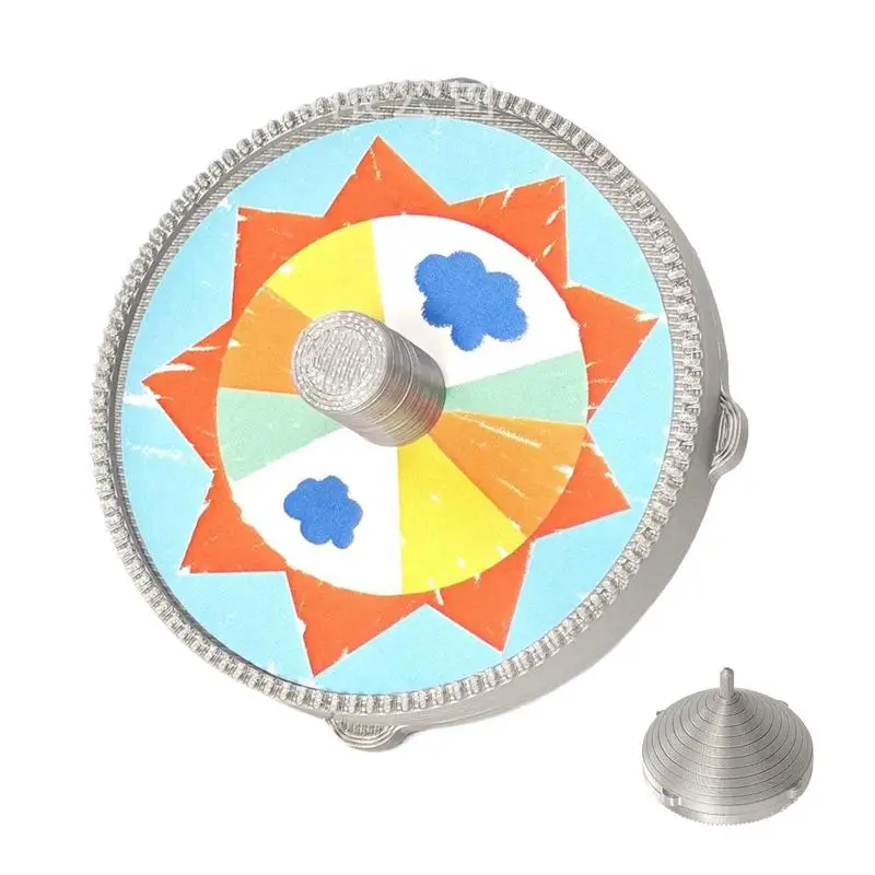For Gonggi Spinnings Top Toys Korean Folk Game Spinner Top 3D Printing Small Cyclones Gyroscope For Child Toys Creative Games spinning top toy battle top toy battle tops gyro toupie gyroscope toy