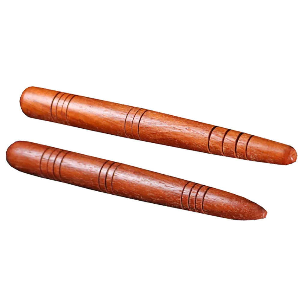 

2 Pcs Acupuncture Stick Acupressure Tool Point Massager Foot Body Odorless Pen Wooden Manual Acupoint Care Affordable