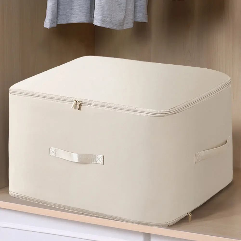 Closet Organizer Folding Organizer Bag Space Saving Self Compression Organizer for Comforters Bedding Blankets Clothing Pillows 5