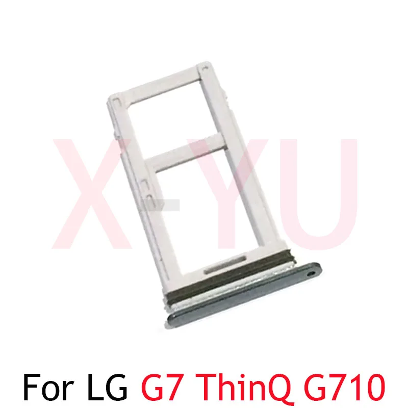 Per Lg G7 Thinq G710 Sim Card Vassoio Supporto Slot Adattatore Parti Di Riparazione Di Ricambio