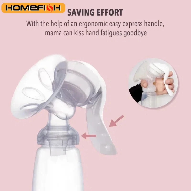 Breast Pump Baby Nipple Manual Suction Milk Pump Feeding Milk Collector Adjustable Gear Sucking Postpartum Supplies Accessories breast pump,breast milk catcher