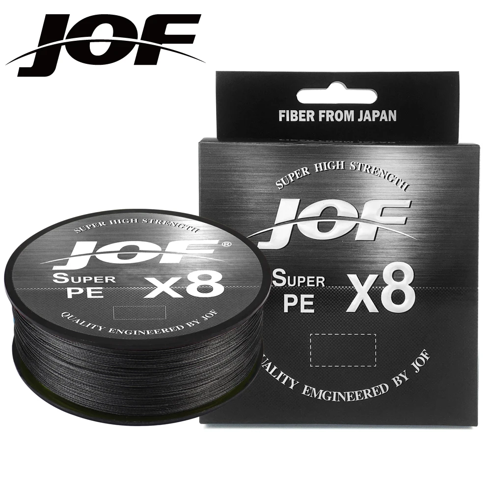 

JOF 8X Fishing Line 150M 300M 500M 8 Strands Braided Fishing Line Multifilament PE Line for Carp Fishing Wire
