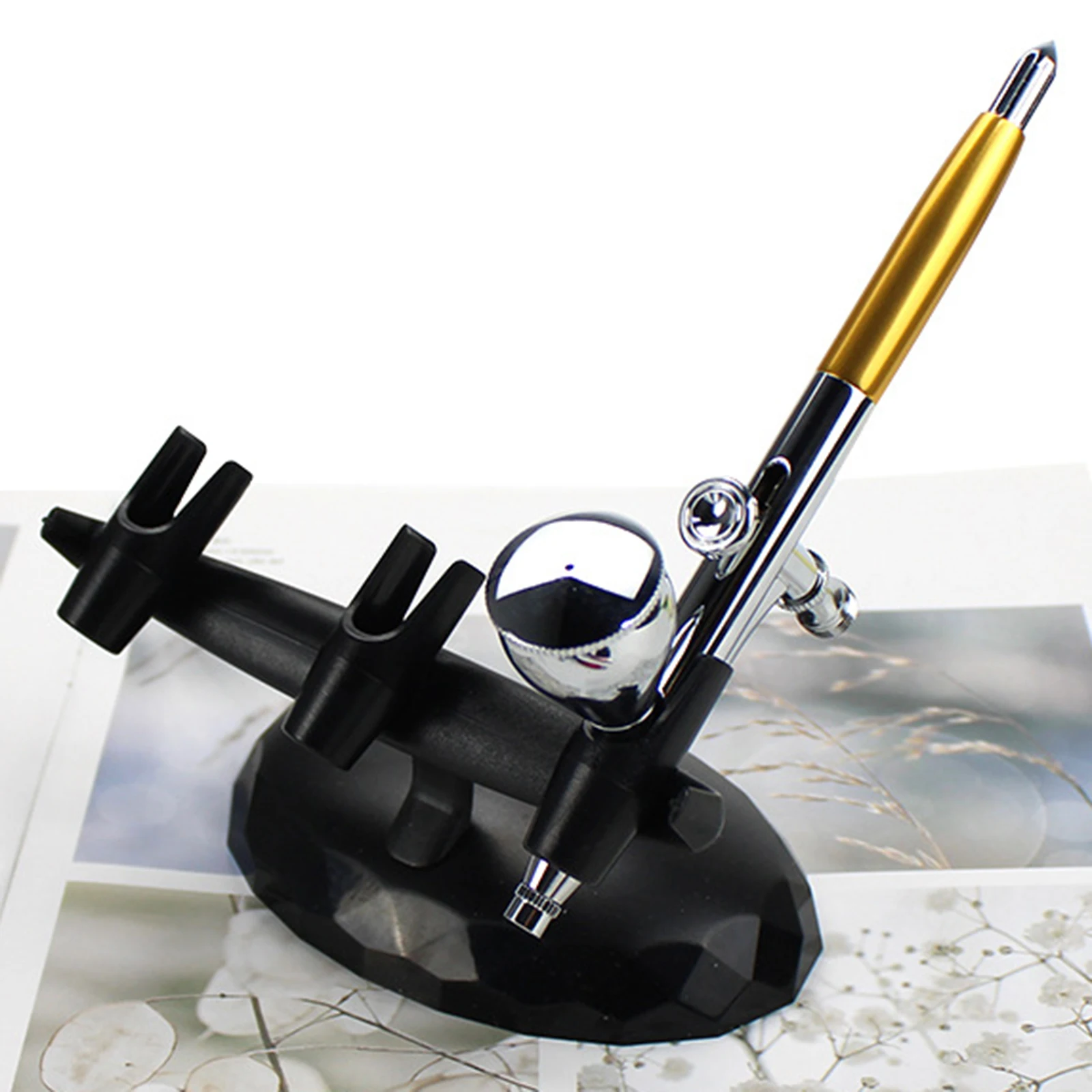 Desktop Airbrush Stand Durable Airbrush Holder for Painting Makeup Nail Art Car Painting Tools Storage Holder 5