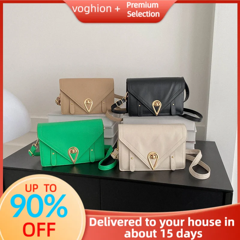 Bags niche design for women's 2023 new trendy and fashionable car stitching single shoulder with high-end lock buckle_voghion.com