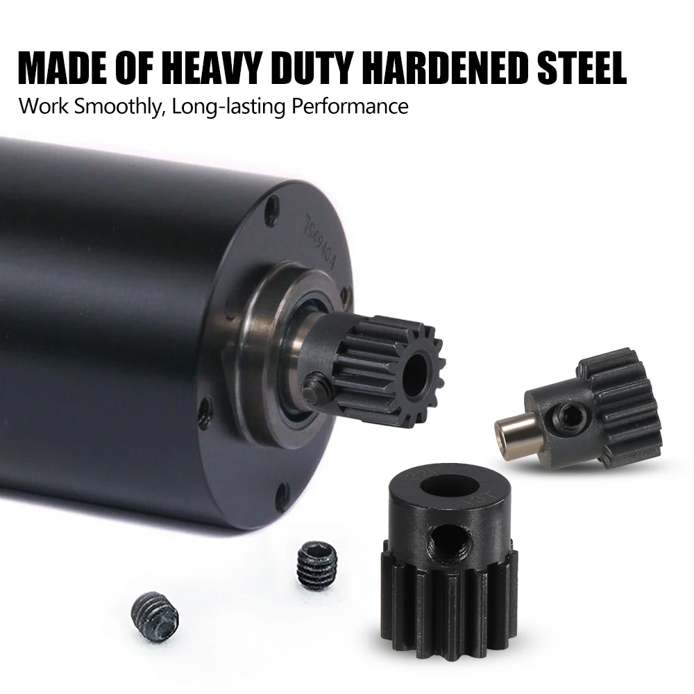 32P 5mm Metal Gear 10T-25T for Model Cars, Toy Cars, Toy Boats, Airplanes Motor , Steel Metal Pinion litter Gears