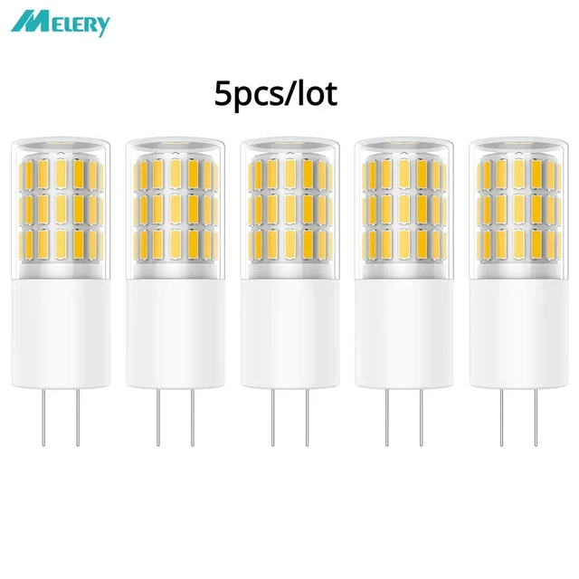 G4 Led Ampoule 3w Lampes Dimmable 45 Smd 4014 Leds Blanc Chaud 3000k Super  Lumineux 250lm Lampe Ac/dc12v [classe Énergétique A +] 5pack - Led Ampoules  Et Tubes - AliExpress