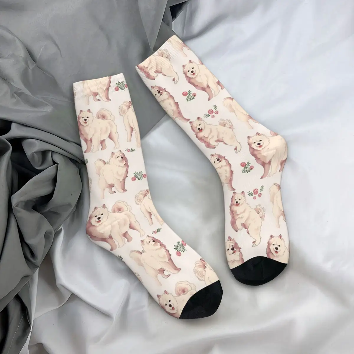 Hot Sale Samoyed Style Adult Socks,Unisex socks,men Socks women Socksappy Gift sockings For Unisex