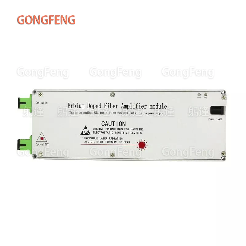 NEW FTTH CATV Fiber Amplifier Mini EDFA Erbium-Doped Single Port 20~23dBm Independent Amplifier Module Low Noise DFB