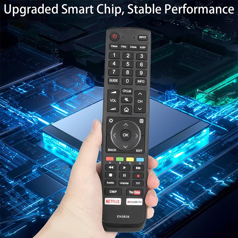 Telecomando Universale ALLIMITY Sostitutivo Per TV Hisense 4K UHD: Modelli H49N5500, H43A6200, H50N5300 E Molti Altri - 2