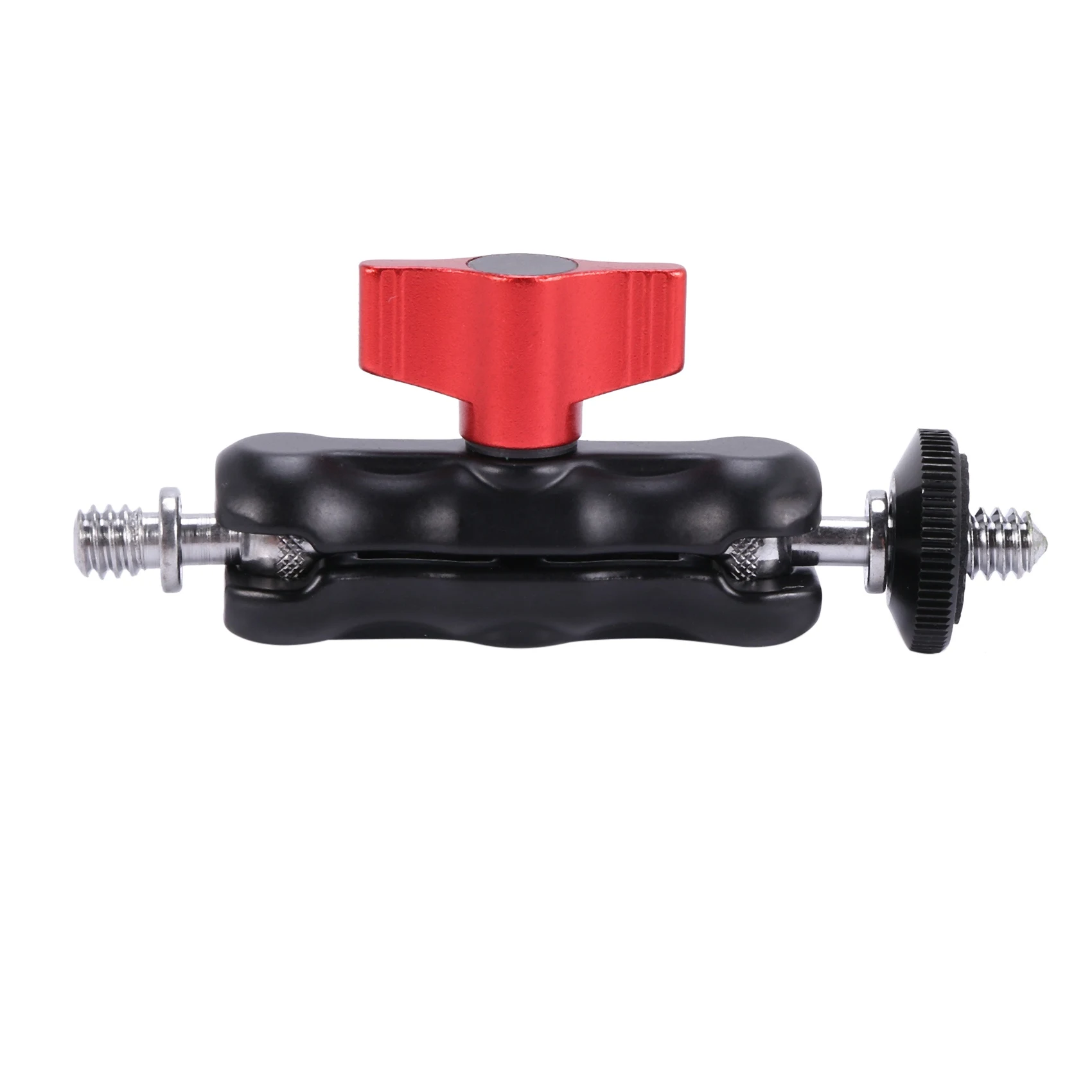 A73E-Slr Camera Magic Arm Double Hot Shoe Ball Head Crab Claw Clip Universal Monitor Bracket Ball Head Clamp Super Holder Stand