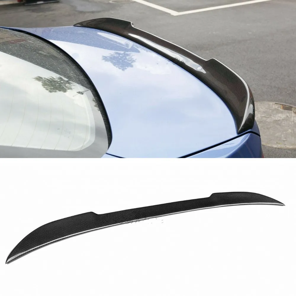 

Rear Trunk Spoiler Wing For BMW F82 M4 2015-2020 Coupe 2-Door CS Style Real Carbon Fiber Car Decklid Lid Flap Trim Splitter Lip