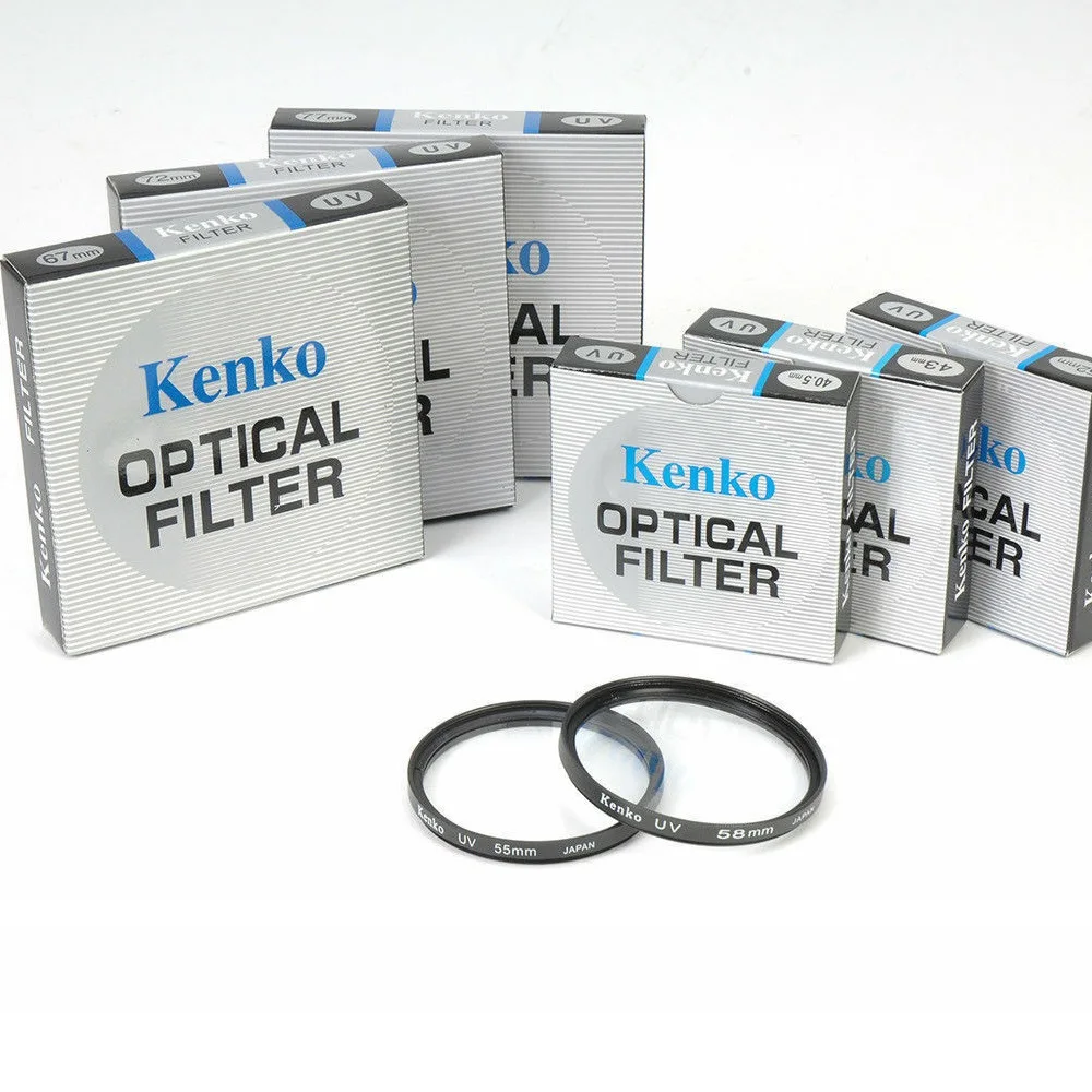 Camera Lens Filter Kenko UV Filter 86mm_95mm_105mm Digital Lens Protector for Nikon Canon Sony Camera